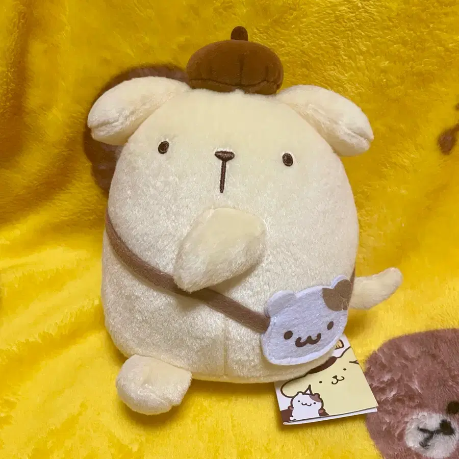 폼폼푸린 머핀크로스백 나들이 인형