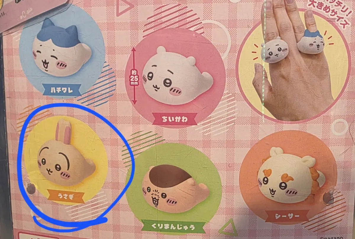 치이카와 우사기 가챠, 키링 일괄 양도