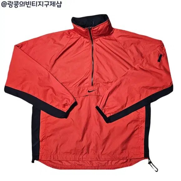 나이키 올드스쿨 스우시 웜업 아노락 자켓