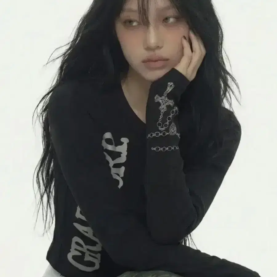 그레이버 GRAECORP U넥 롱슬리브