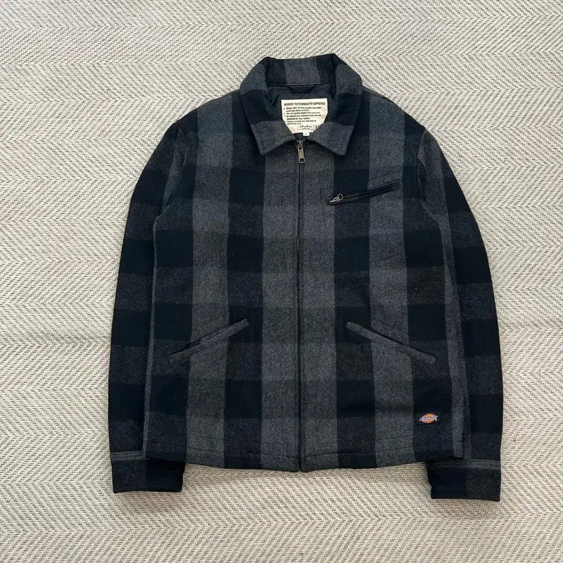 디키즈 체크 워크자켓 r4755