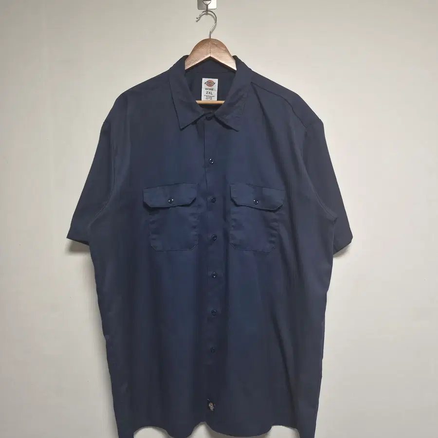 디키즈Dickies 투포켓 반팔 워크셔츠 2XL - S544