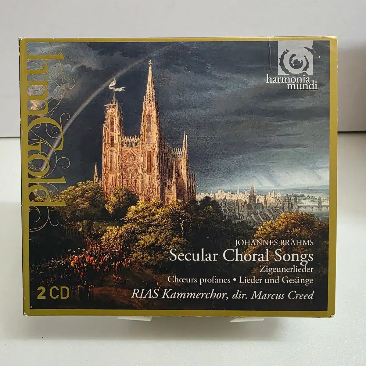 Marcus Creed 브람스 : 세속 합창, 집시의 노래 외 - 리아스 합창단 2CD