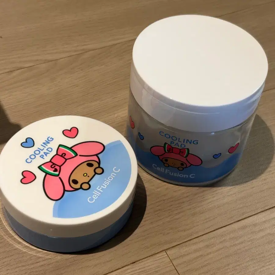 미개봉) 셀퓨전씨 쿨링패드 본품+여행용