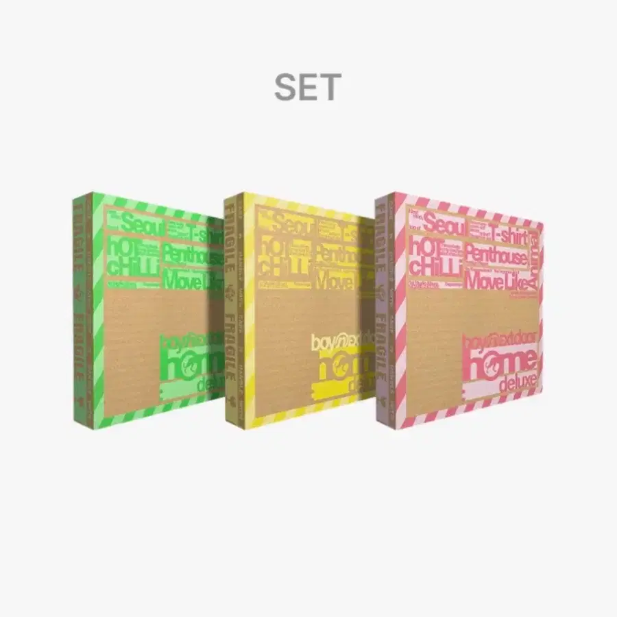 보넥도 HOME DELUXE 세트 미개봉