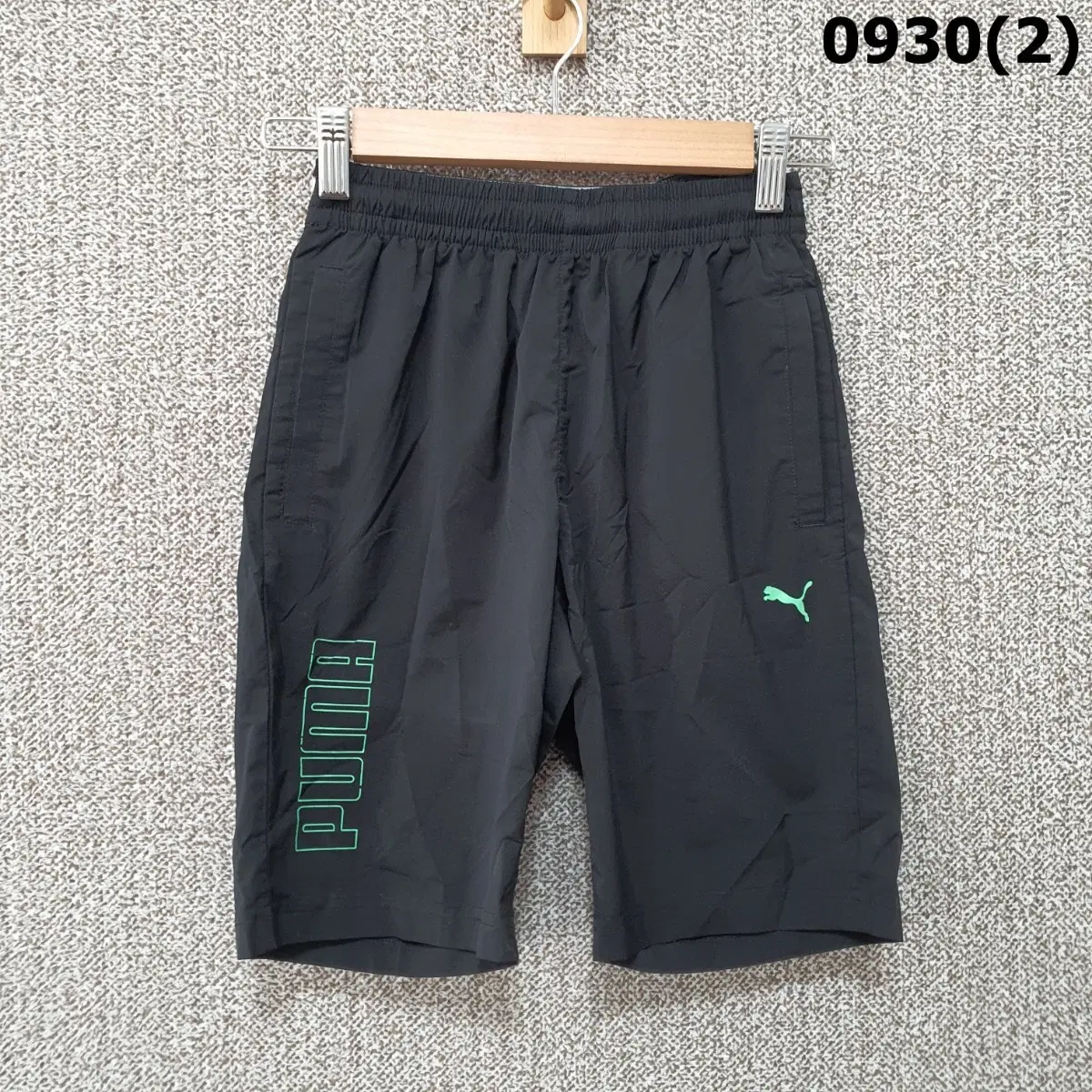 푸마 반바지 검정색 140