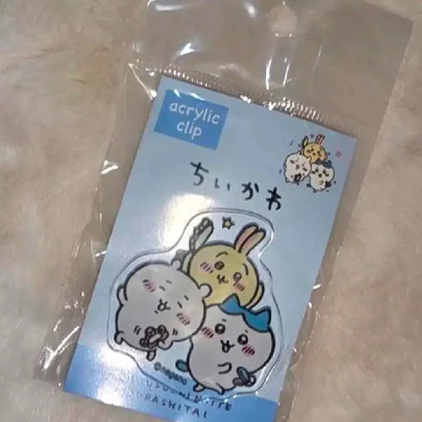 미개봉] 치이카와 아크릴 클립 치이카와 우사기 하치와레 먼작귀 공식 굿즈
