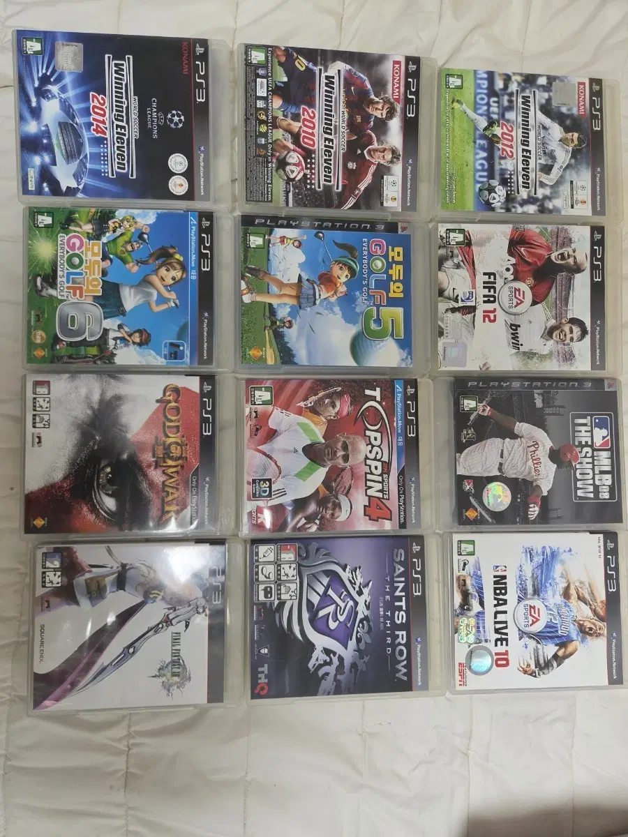 ps3 게임시디 일괄 판매합니다