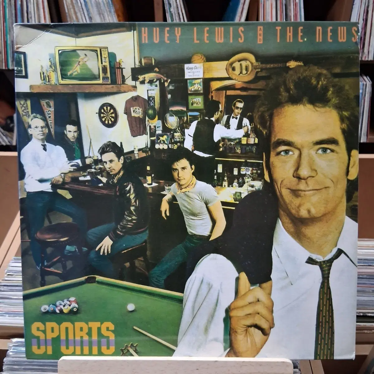 소장가치 휴이 루이스 앤 더 뉴스 Sports LP 할인