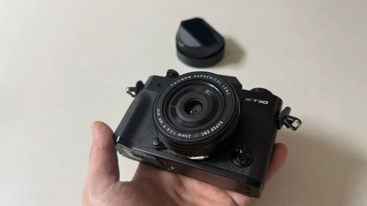 후지필름 X-T30 블랙 23mm 렌즈 포함