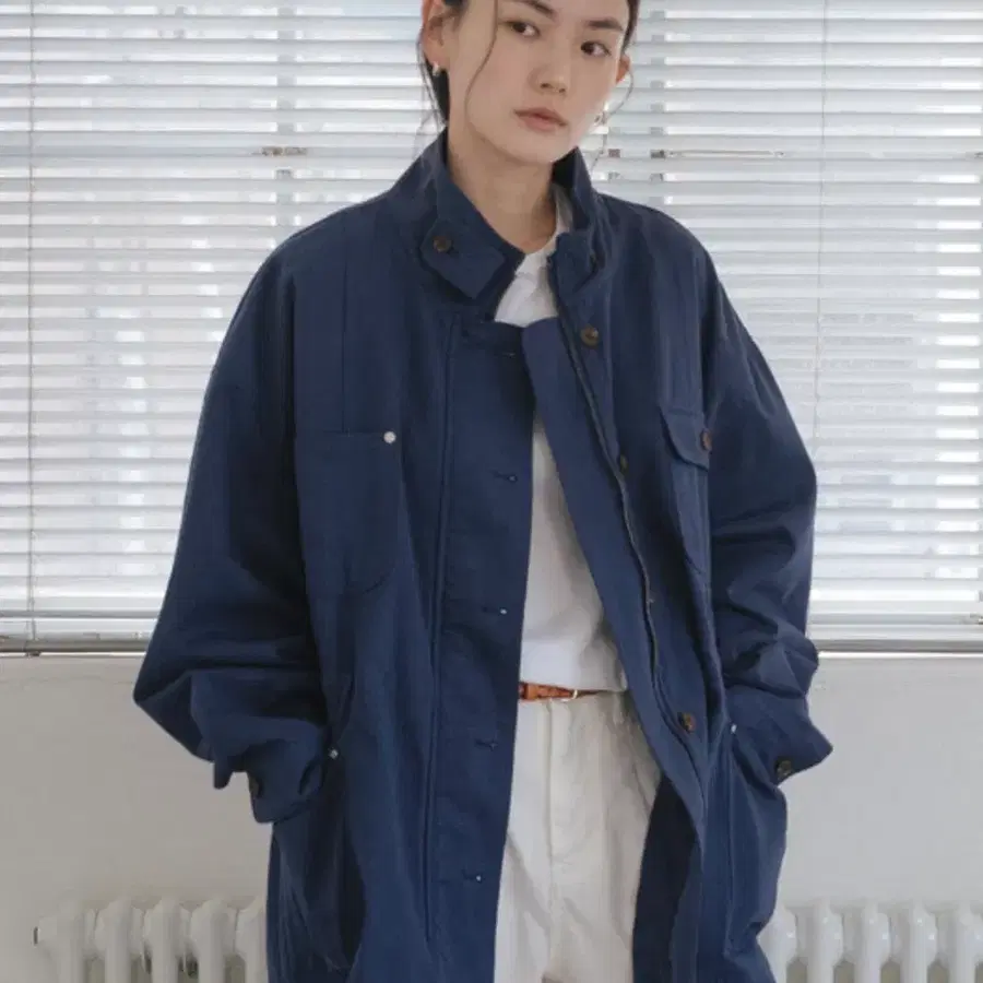 틸아이다이 over fit utility jacket