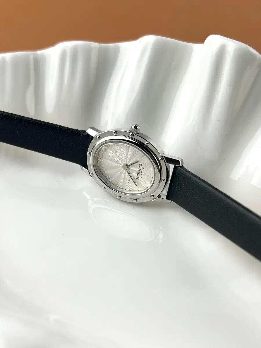 [FULL SET] HERMES Lady clipper oval watch