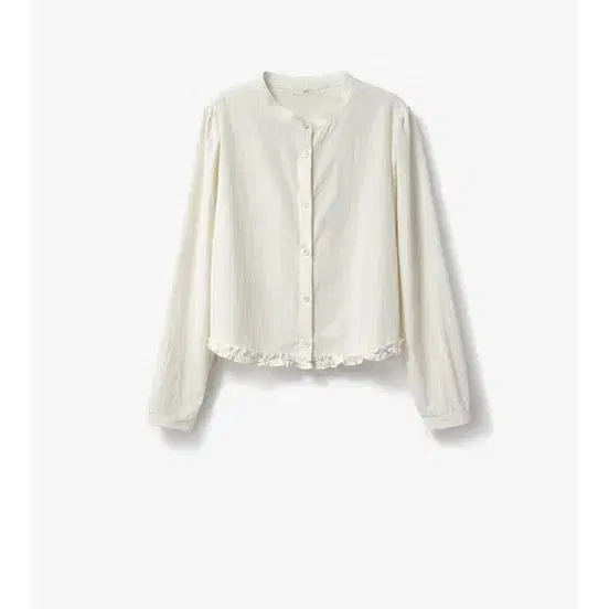 [새상품] manymanymode BOI flow frill blouse 프릴블라우스
