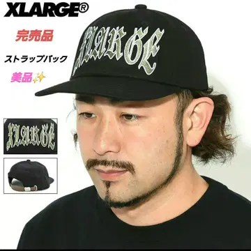 X-LARGE 엑스라지 캡 아크 로고 스트랩백