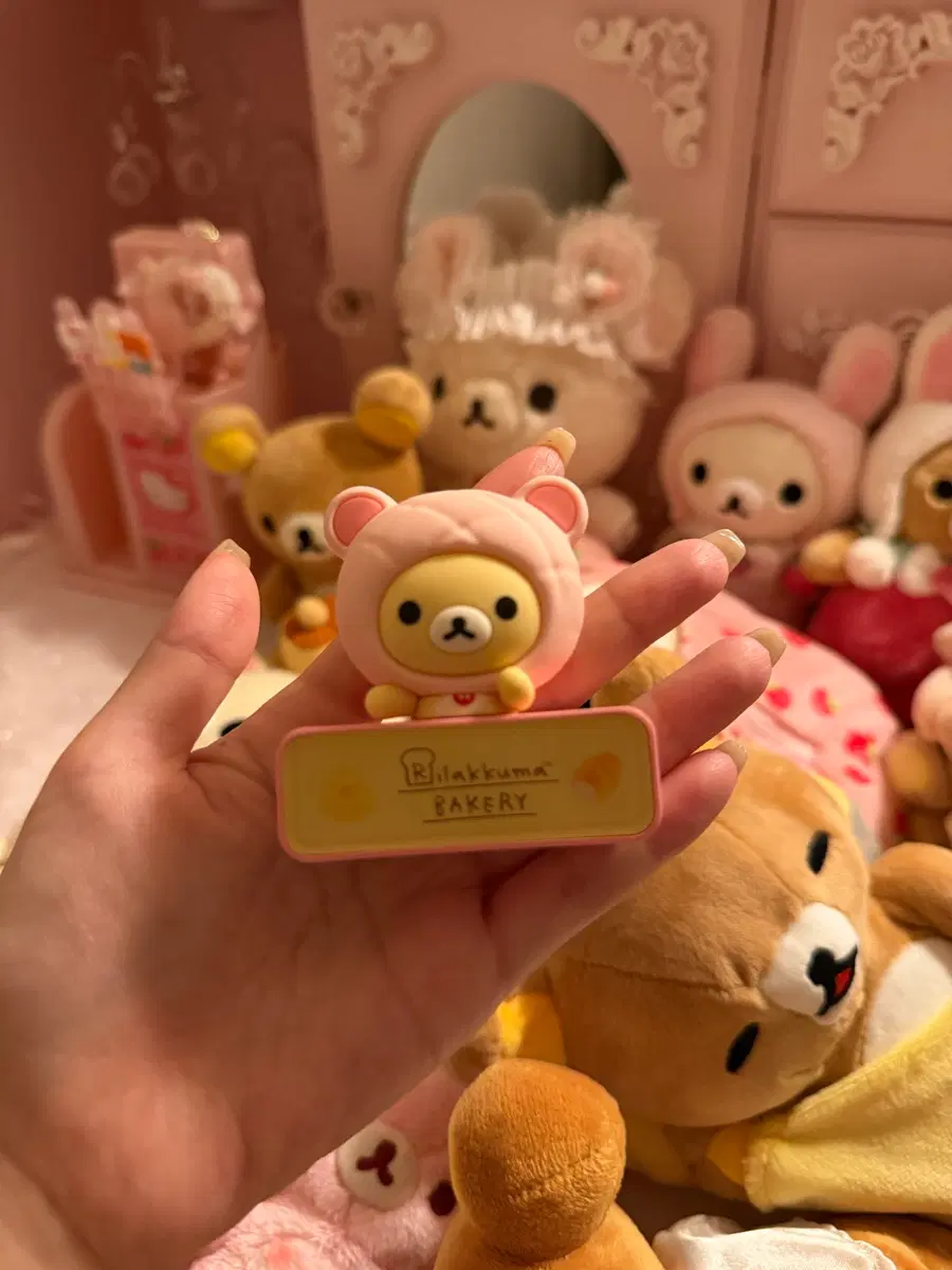 메론빵 코리락 쿠마 조명 피규어