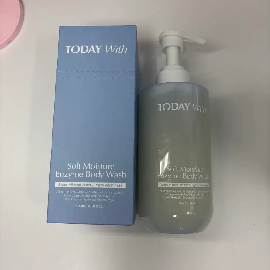투데이위드 소프트 모이스처 효소 바디워시 500ml