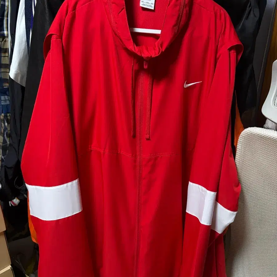 나이키 Dri-FIT 트레이닝 자켓 CV0094-657 레드 4XL 새상품