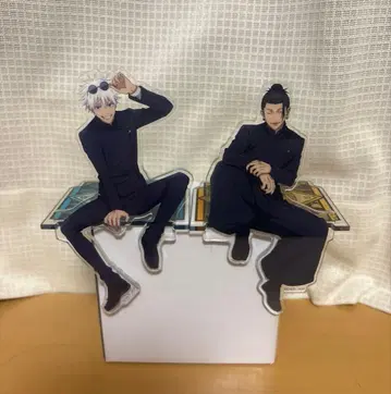 [낱개 판매 가능] 고죠 사토루 게토 스구루 앉을 수 있는 아크릴 스탠드 회옥 옥절 주술회전
