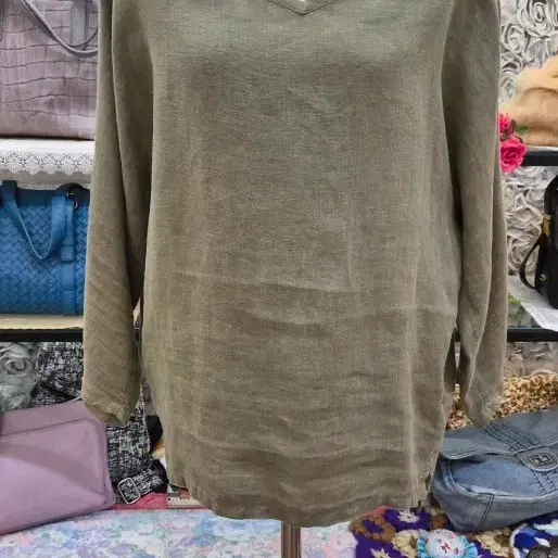 DRESSTERIOR 마 100% 블라우스 55 66 77 프리사이즈