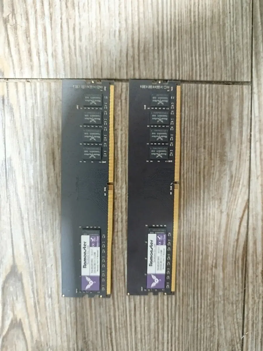 램몬스터 DDR4 2666mhz 8GB 램 2개 전주시