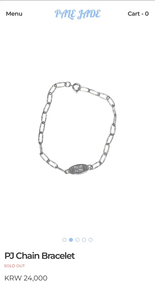 페일제이드 Chain Bracelet