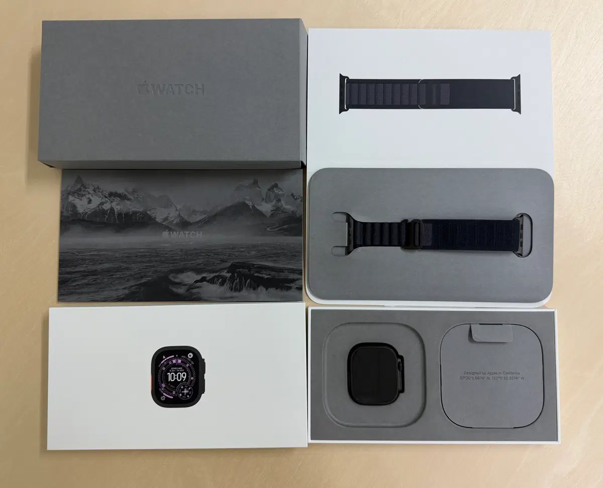 (새상품급) 애플워치 울트라3 블랙 티타늄 49MM 판매합니다.