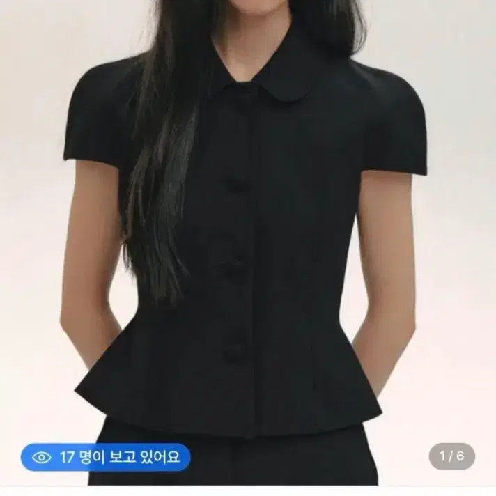 플로움 아이코닉 피플럼 자켓 블랙 2
