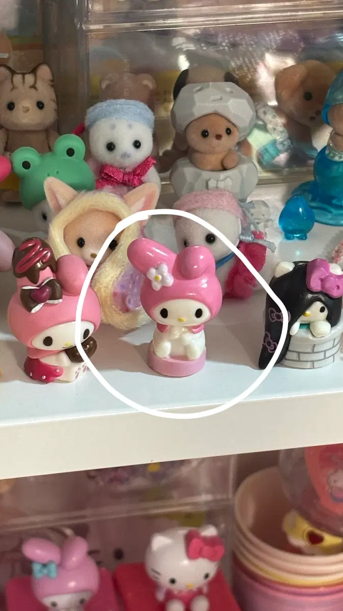 고전 마이멜로디 피규어