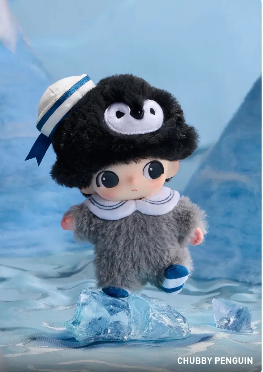 팝마트 정품 미개봉)POP MART 디무 비밀 연극단  펭귄 키링