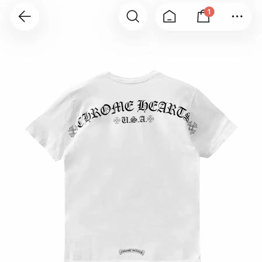 [XL]크롬하츠 반팔 새상품