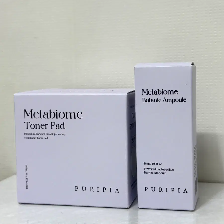 일괄) 퓨리피아 메타바이옴 유산균 토너 패드 60매 보타닉 앰플 30ml 진정 각질