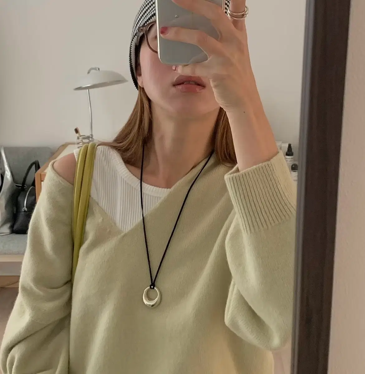 어나더선셋 아이엠희 목걸이