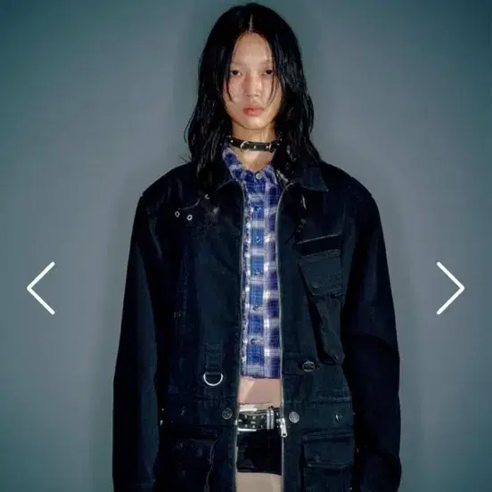 베이컨트아카이브 WOMEN LEVINE DOCKING FIELD JACKET BLACK(M) 필드자켓 새상품