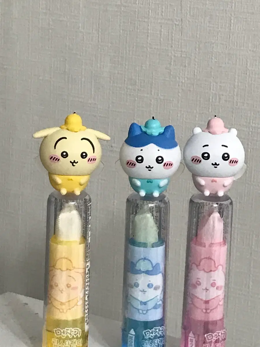 치이카와 먼작귀 피규어 립스틱 햄냥토