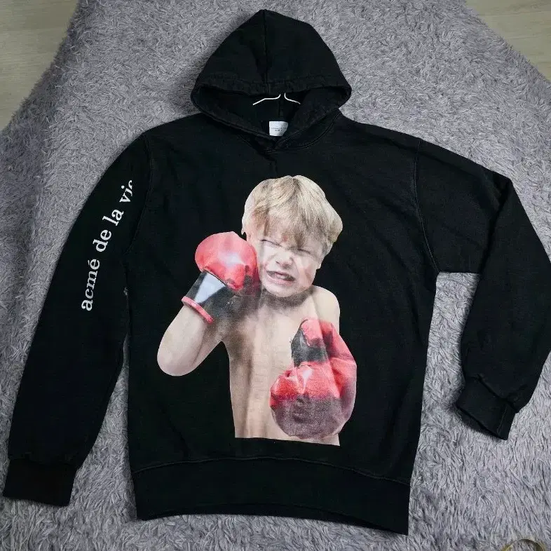 (X3)아크메드라비 복서 후드티 블랙 1 사이즈