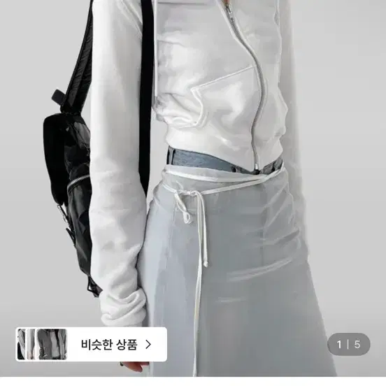 어텀 미니 후드집업