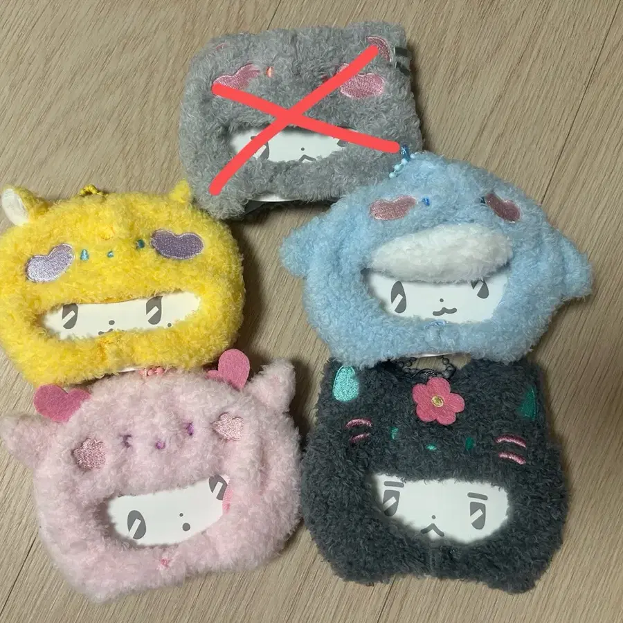 플레이브 므메미무 인형 모자 MMMM plush accessory