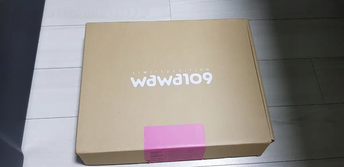 와와109 편지지 잡지