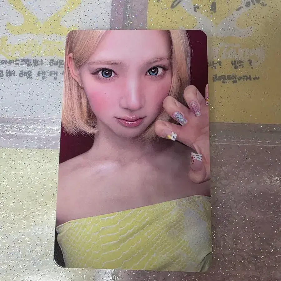 하츠투하츠 하투하 지우 인터아시아 레몬탱 특전 럭키드로우 포카