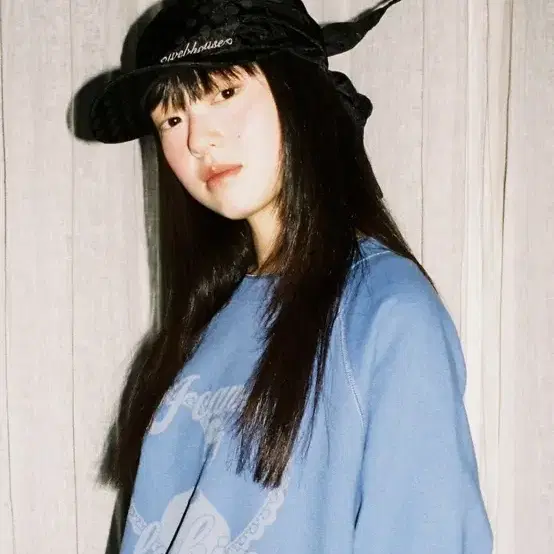 웹하우스 도트 스카프 캡