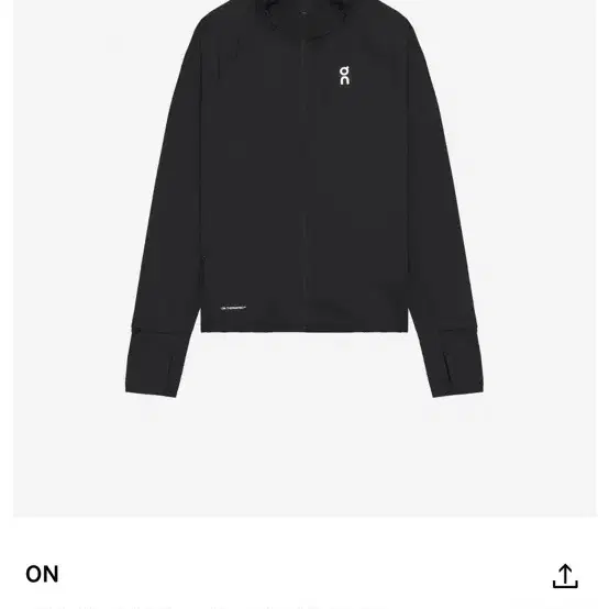 ON 온 클라이메이트 집 후디 남성 블랙 S