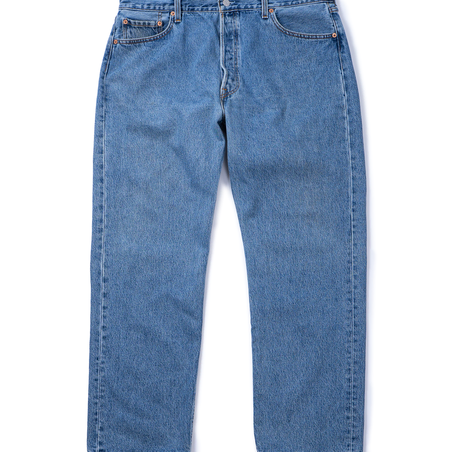 90s Levi's 501 Jeans (Mid Indigo)