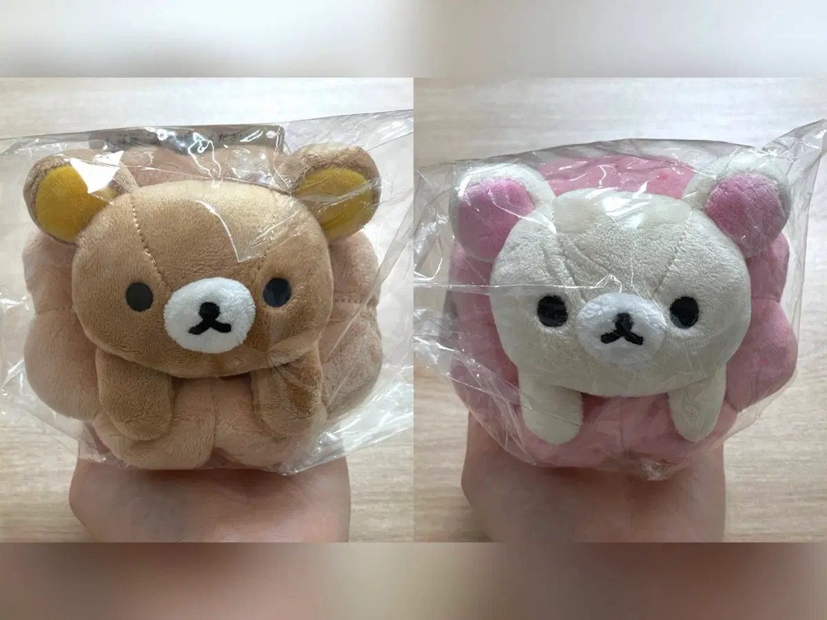 리락쿠마 미스터도넛 콜라보 코리락쿠마 마스코트 인형 키링 도넛 테노리