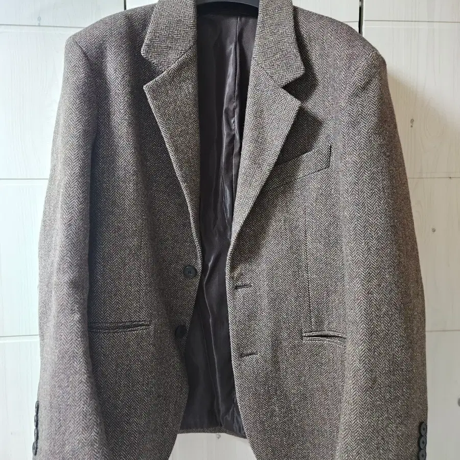 마마가리 헤링본 블레이저 50