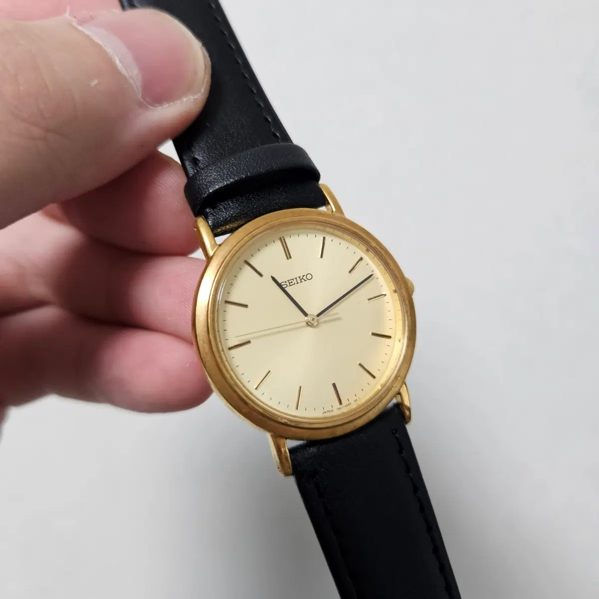 90s 세이코 빈티지 금장 쿼츠 시계 Seiko quartz
