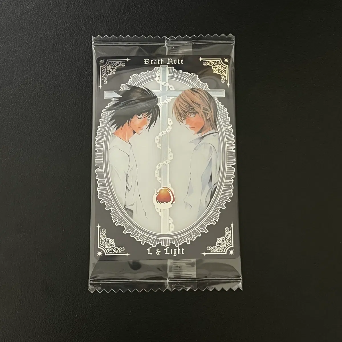 미개봉) 데스노트 웨하스 포토카드 L엘 라이토