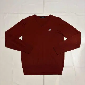 CUSTOM CULTURE 니트 M 스컬 Y2K 아카이브 swag