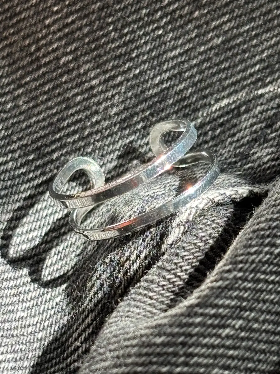 vintage double layer ring