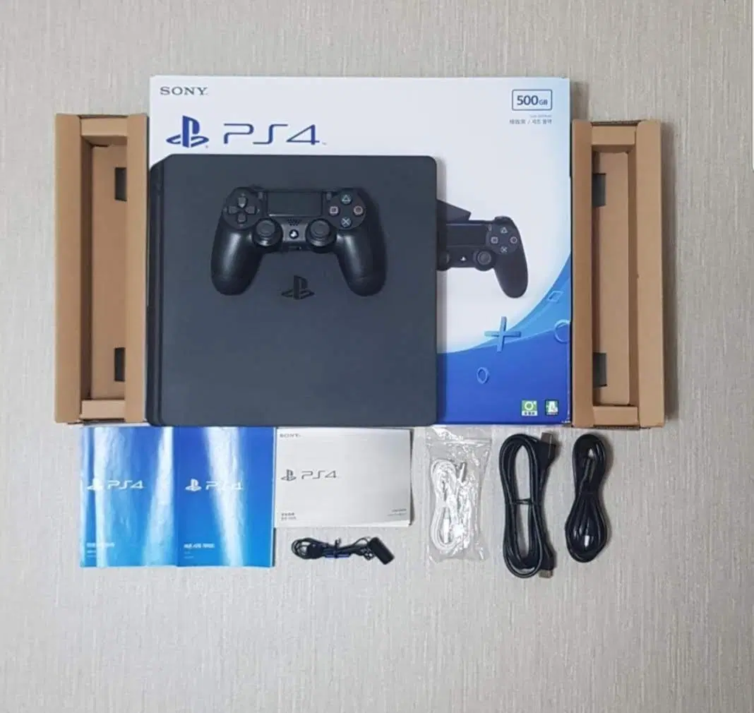 ps4 슬림 블랙 풀박스 플스4