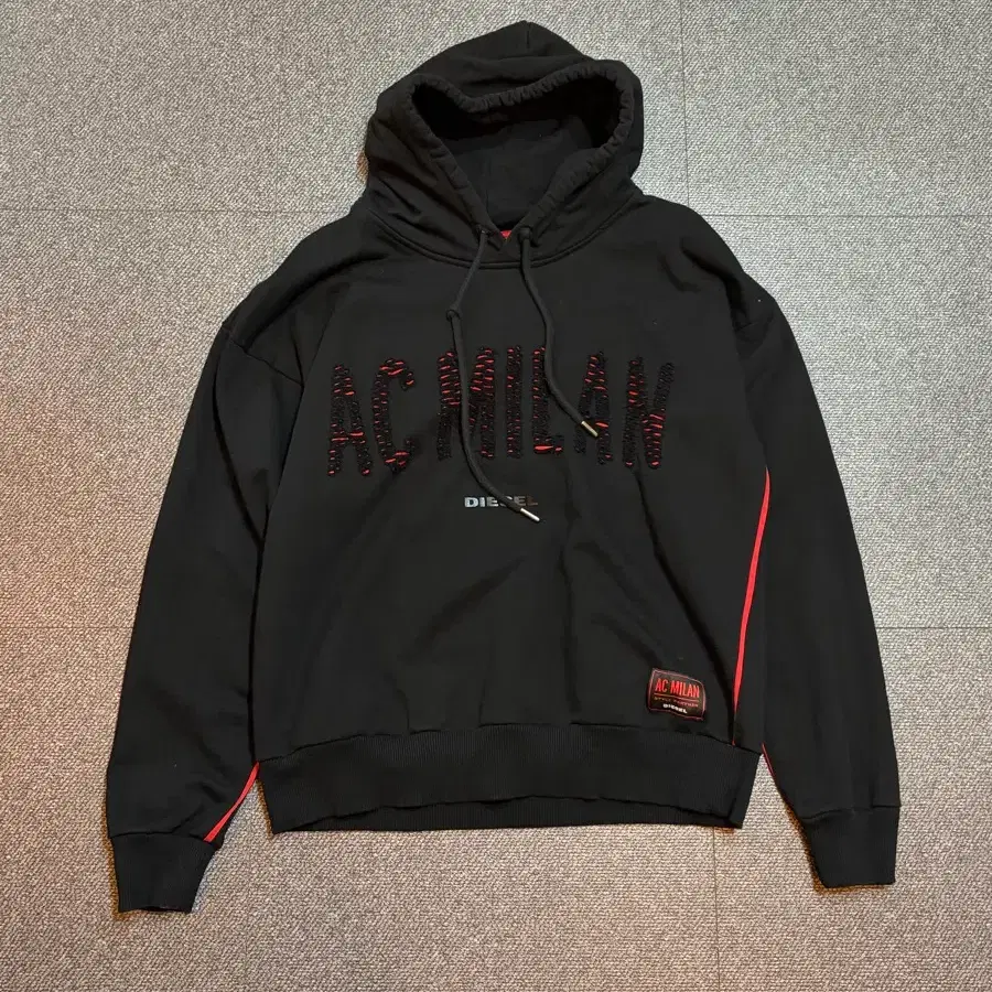 디젤 x AC밀란 후드티